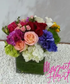 Enchanting Spring Reverie: A Moody Magic Mix Flower Arrangement