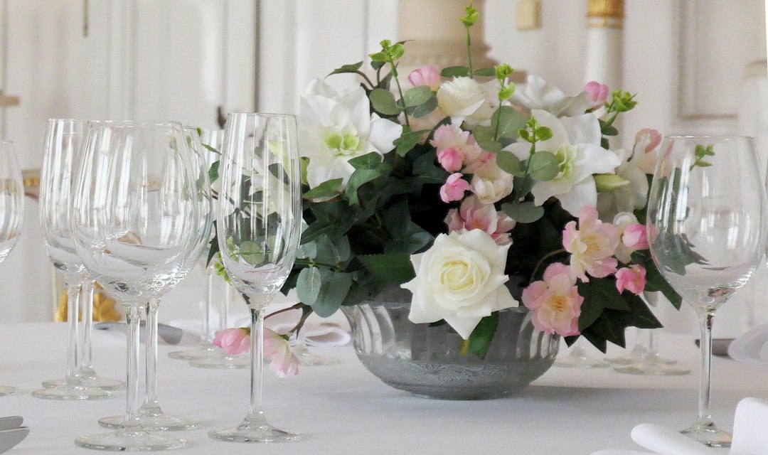 Luxury wedding centerpiece